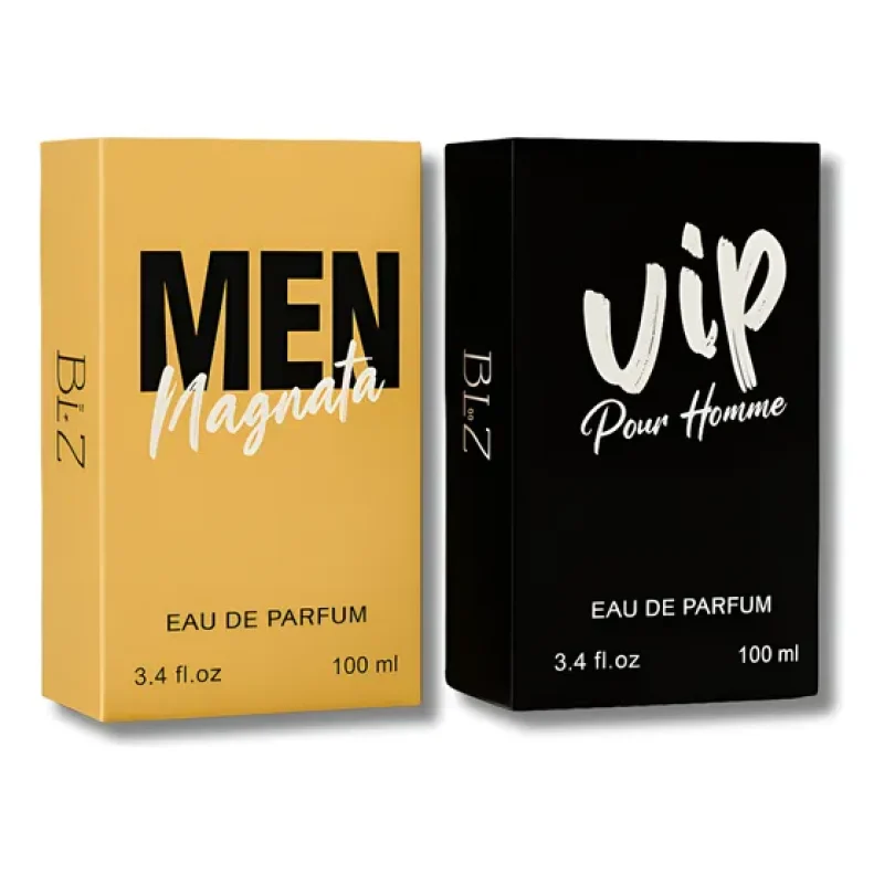 Kit 02 Perfumes Masculinos Vip Homme + Magnata Men 100ml