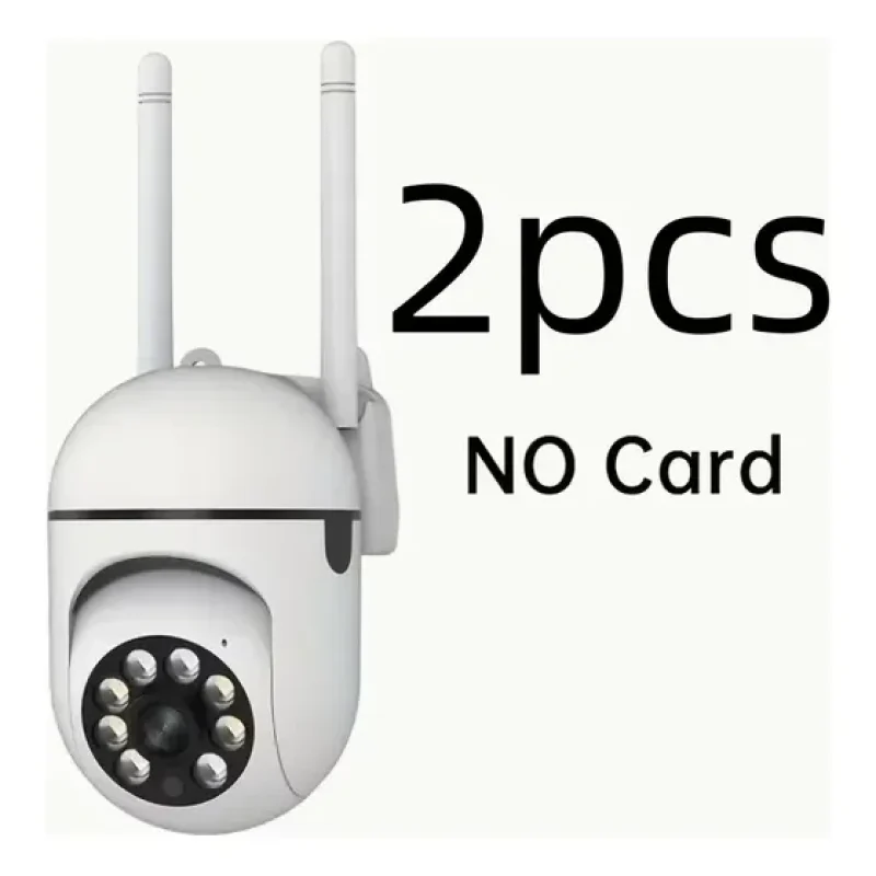 Kit 2 Câmeras Wi-fi Segurança Áudio Visão