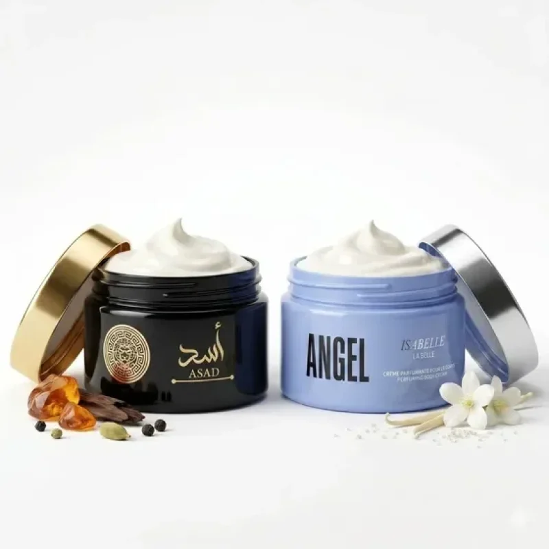 Kit 2 Pasta Hidratante Corporal Creme Angel E Asad Isabelle