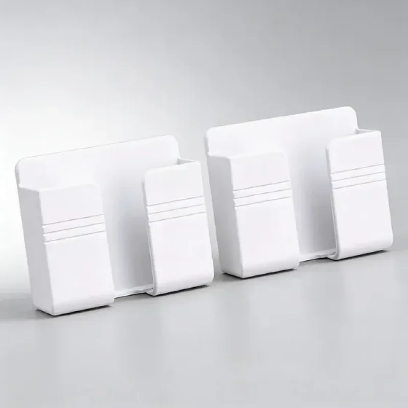 Kit 2 Peças Suporte Celular Parede Tomada Universal Multiuso