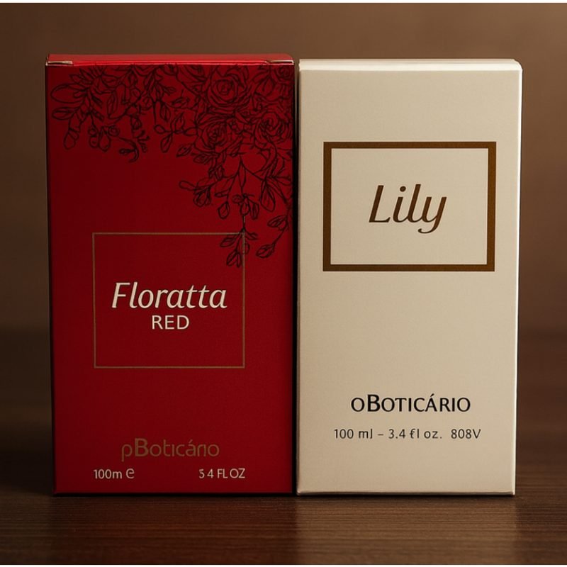 Kit 2 perfumes feminino 100ml cada