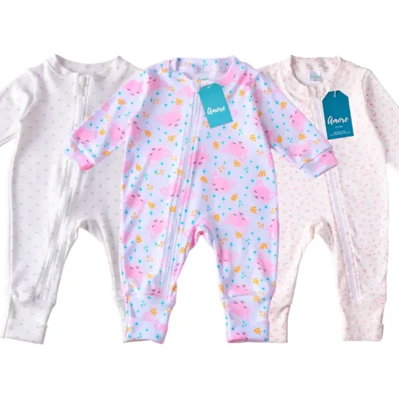 Kit 3 Vira Pé Floral - Suedine 100% Algodão