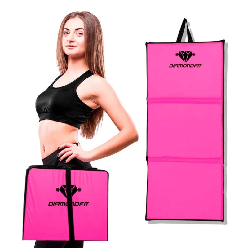 Kit 6 Colchonetes Dobráveis Rosa