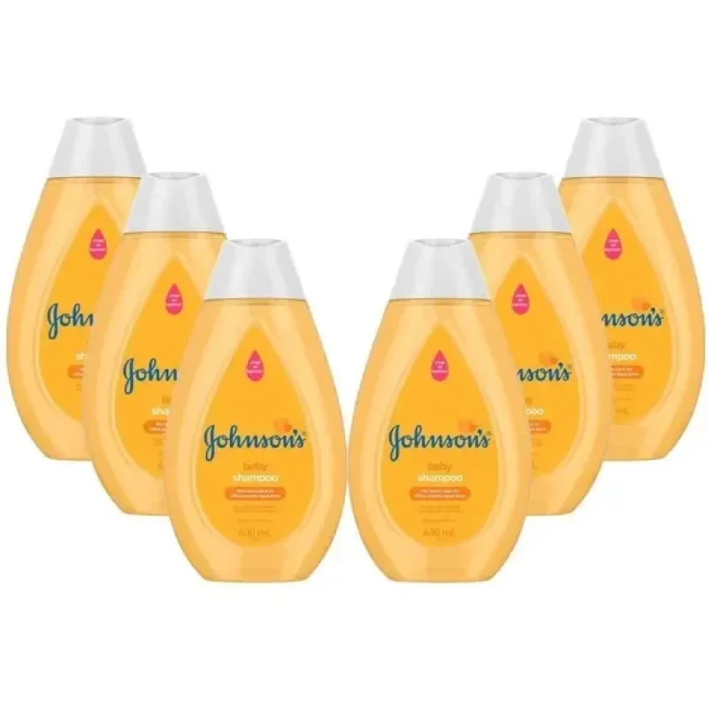 Kit 6 Shampoos Johnson's Baby Regular 400ml