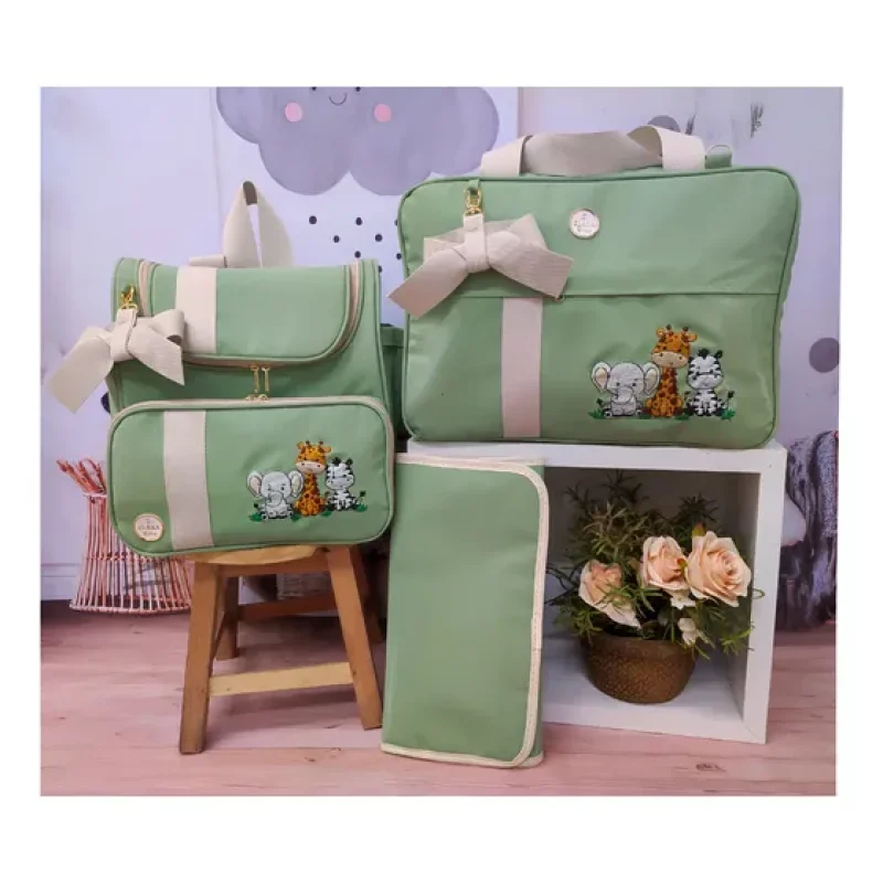 Kit Bolsa Bebê Saída De Maternidade Menino Menina