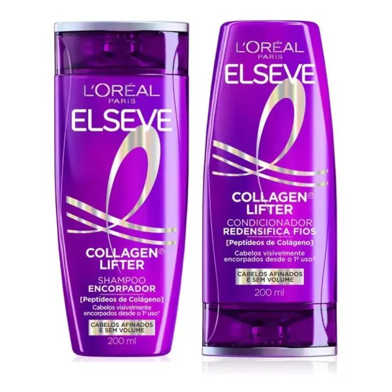 Kit Elseve Collagen Lifter Shampoo + Condicionador 200ml