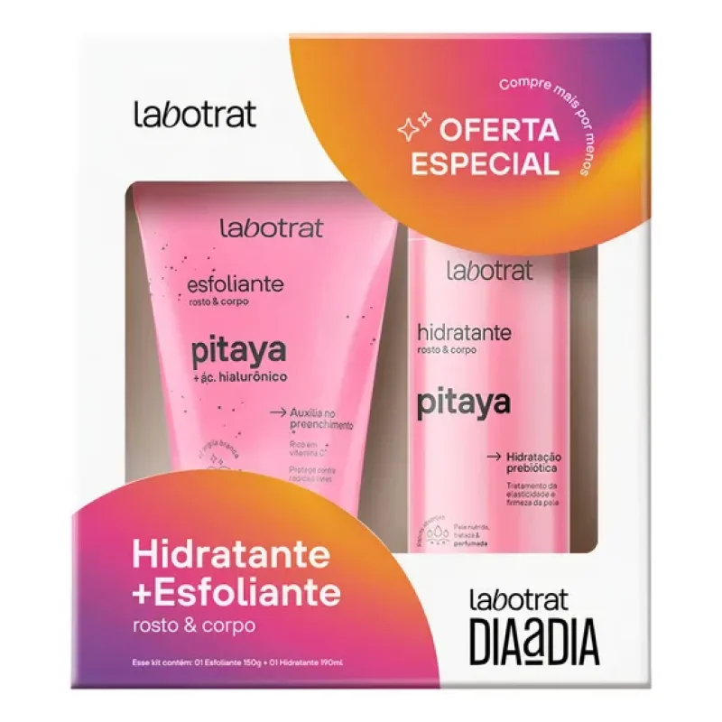 Kit Esfoliante + Hidratante Pitaya - Labotrat