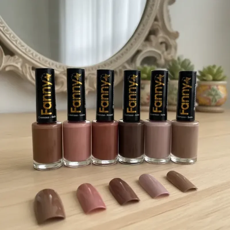 Kit Esmalte Fanny Você Escolhe As Cores 6 Unidades Promoção