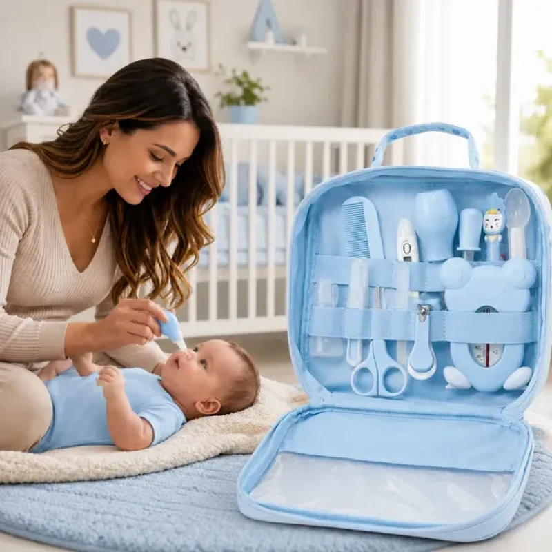 Kit Higiene Bebê Cuidados Recém Nascido Enxoval Maternidade