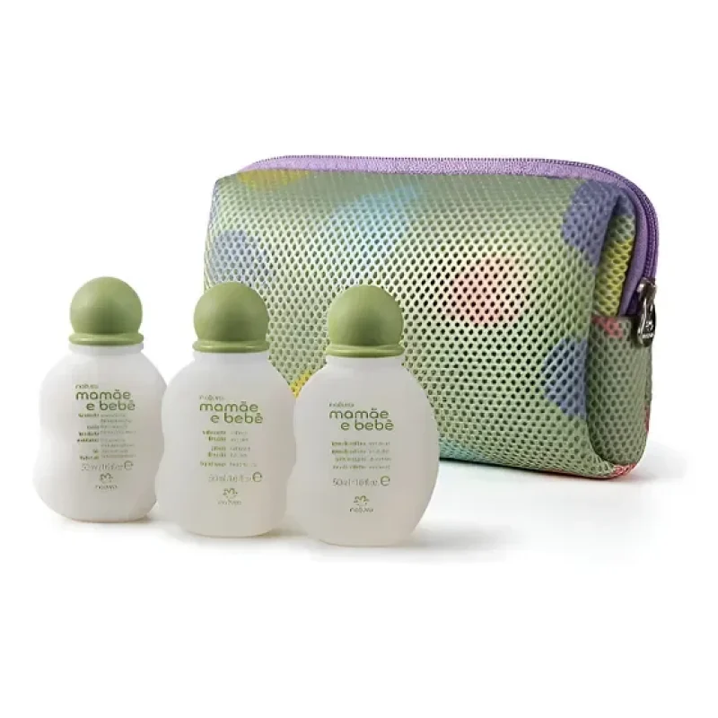 Kit Mamãe E Bebê Natura - Linha Mamãe E Bebê