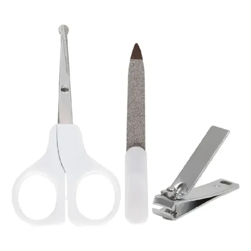 Kit Manicure Baby 4 Unidades Branco Buba