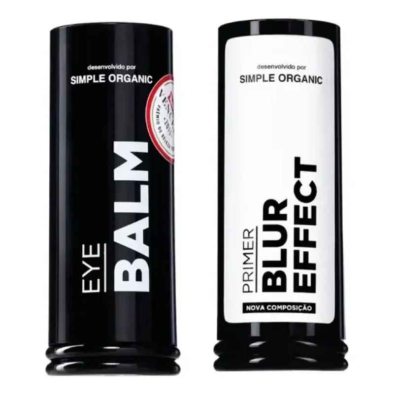 Kit Primer Blur Fixador Maquiagem +balm Olhos Simple Organic Momento De Aplicação Dia/noite Tipo De Pele Todo Tipo De Pele