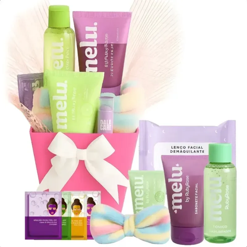Kit Skin Care Para Presente Com Tônico E Hidrantante Beleza