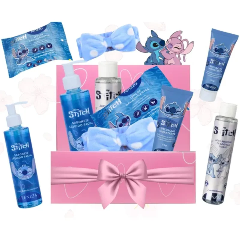 Kit Skin Care Stitch Infantil Adolescentes Meninas Teen