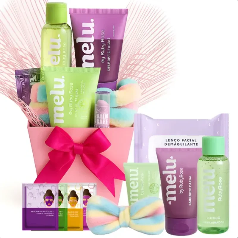 Kit Skincare Presente Aniversário Mulher Feminino Mãe Beleza