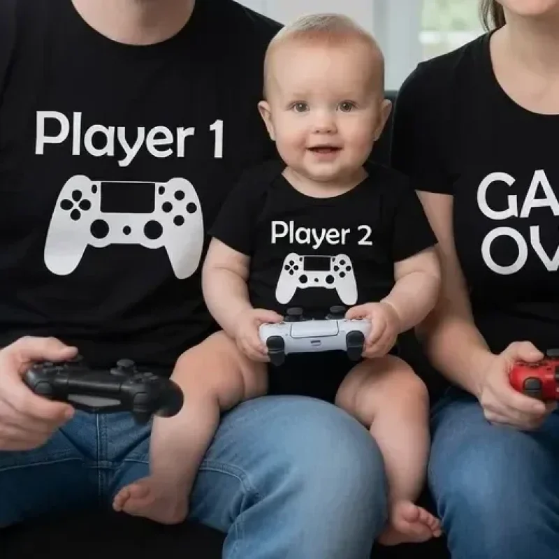 Kit Tal Pai Tal Mãe Tal Filha Body E Camiseta Bori Roupinha