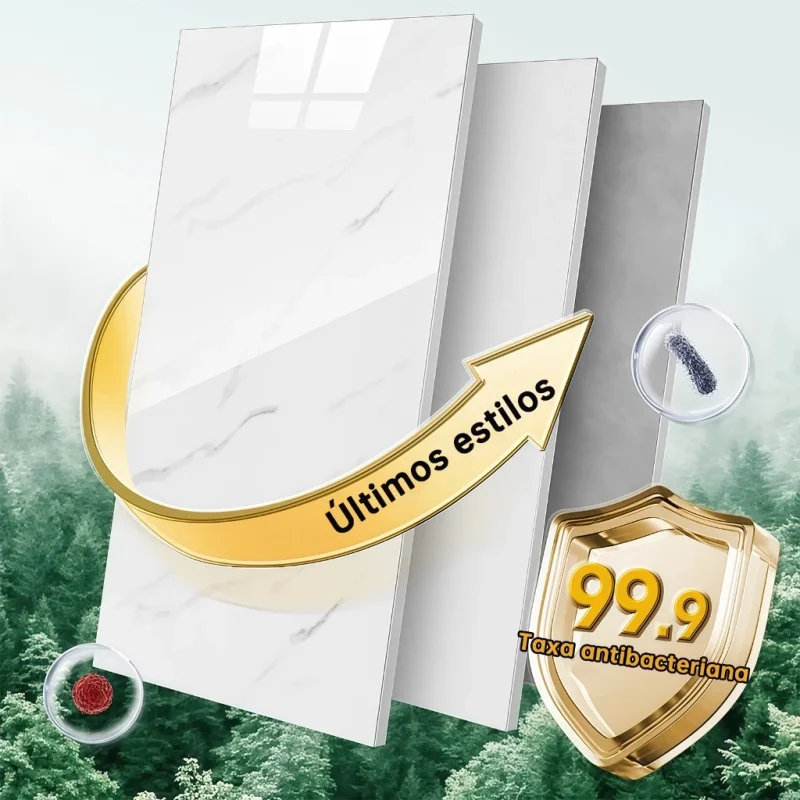 Placa Mármore 3D Adesiva para Parede – Revestimento Fácil