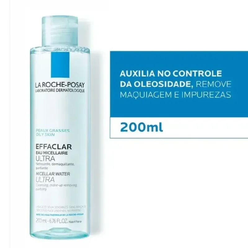 La Roche-posay Effaclar Solução Ultra - Água Micelar 200ml