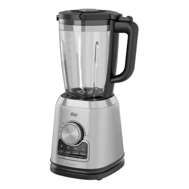 Liquidificador Com Copo De Vidro Wap Wb2000 2l 900w Cor Cinza