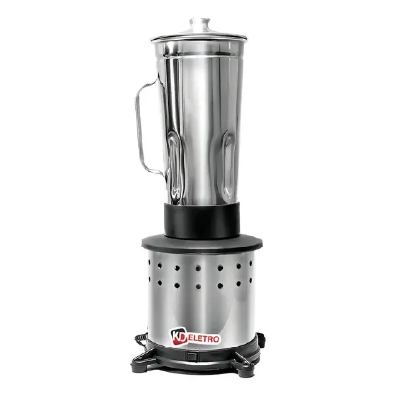 Liquidificador Industrial Alta Rotação 2 Litros Af5 Cor Prateado