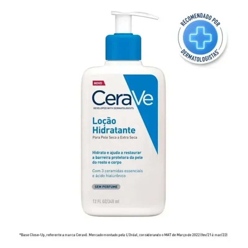 Loção Hidratante Para Pele Seca A Extra Seca 340ml Cerave