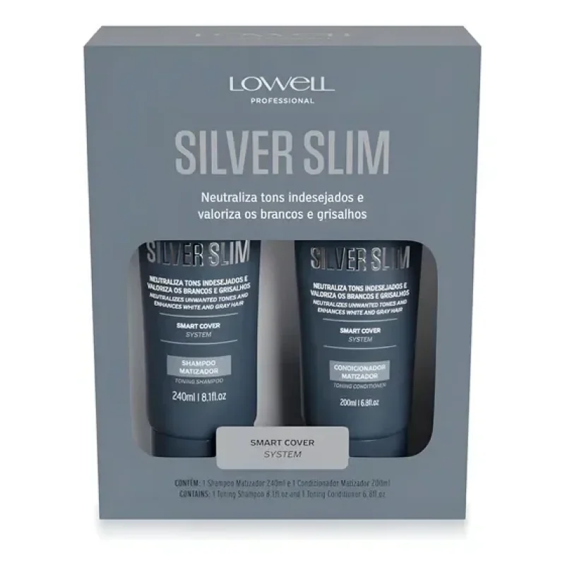 Lowell Silver Slim Kit Shampoo Condicionador