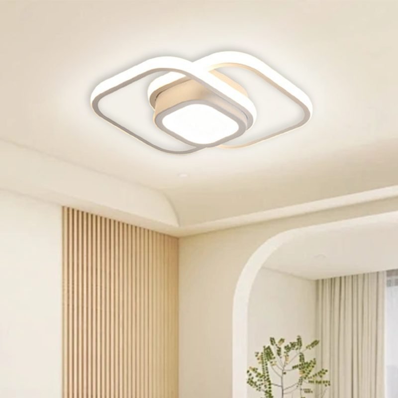 Luminaria Teto Moderna Plafon Led 3/1 Lustre Para Quarto, Sala, Escritorio, Corredor, Cozi...