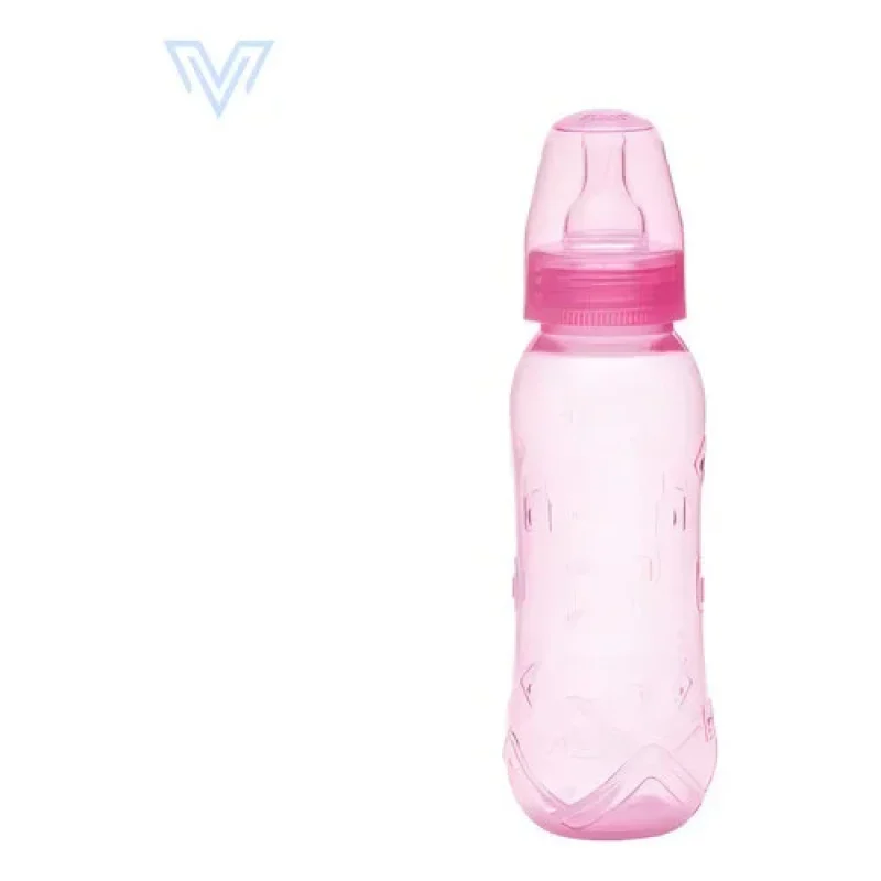 Mamadeira Kuka Aquarela Universal Cor Rosa 250ml