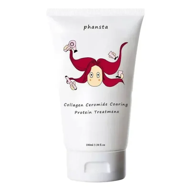 Máscara Capilar De Ceramida De Colágeno Phansta 100ml