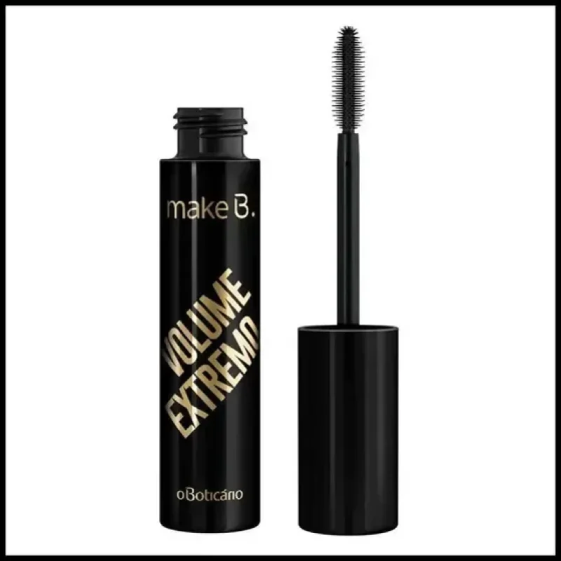 Máscara De Cílios Make B. Volume Extremo 10ml Cor Preto