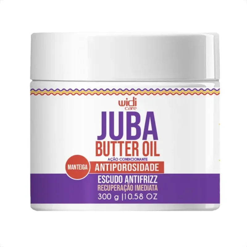 Máscara Juba Butter Oil Manteiga Antiporosidade 300g Widi Care