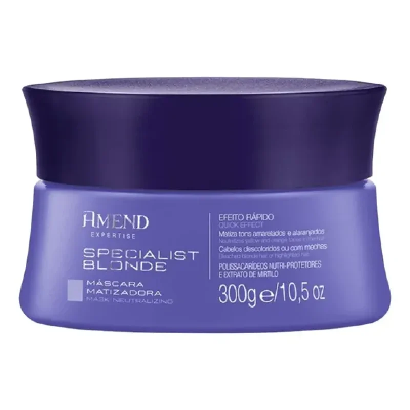 Máscara Matizadora Specialist Blonde Amend 300g