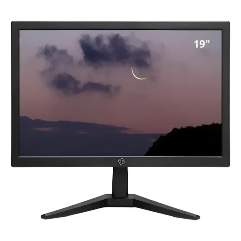 Monitor Tronos 19 Trs-hk19wy Led 60hz 5ms Hd Office Preto.