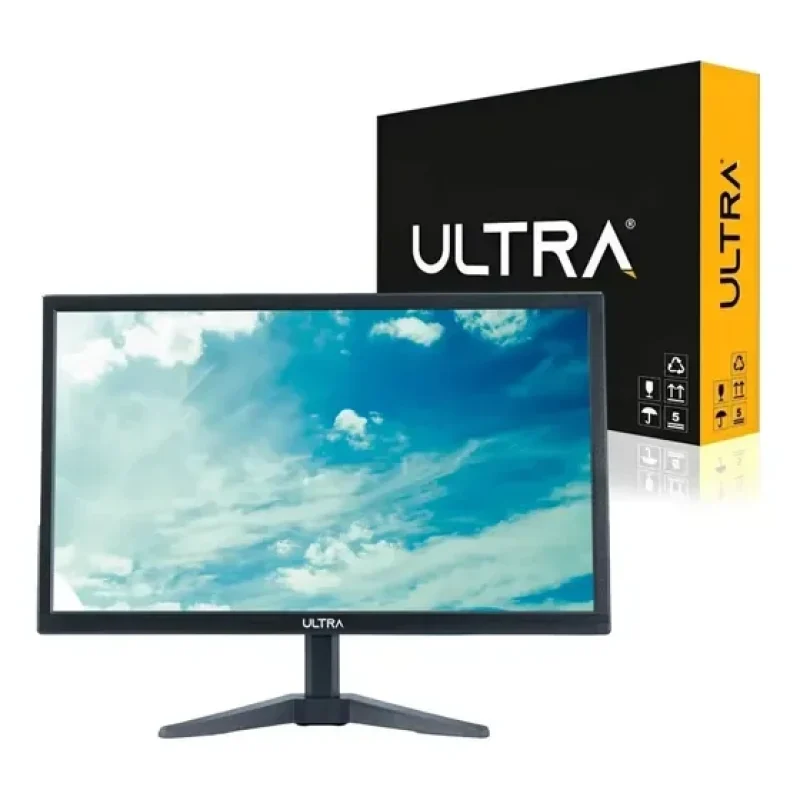 Monitor Ultra Tela de 20” com resolução HD de 70 Hz