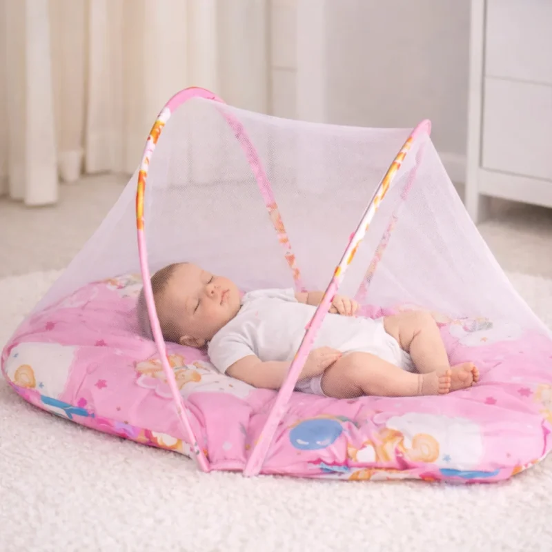 Mosquiteiro Berço Tenda Portátil para Bebê Proteção Contra Mosquitos - BERCINHO