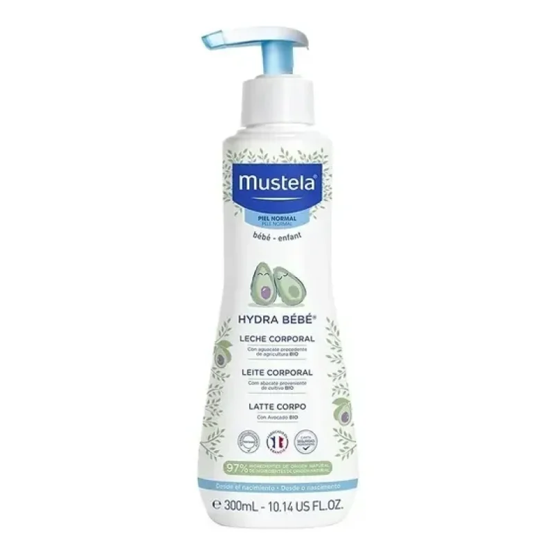 Mustela Hydra Bebê com Abacate Orgânico 300 ml