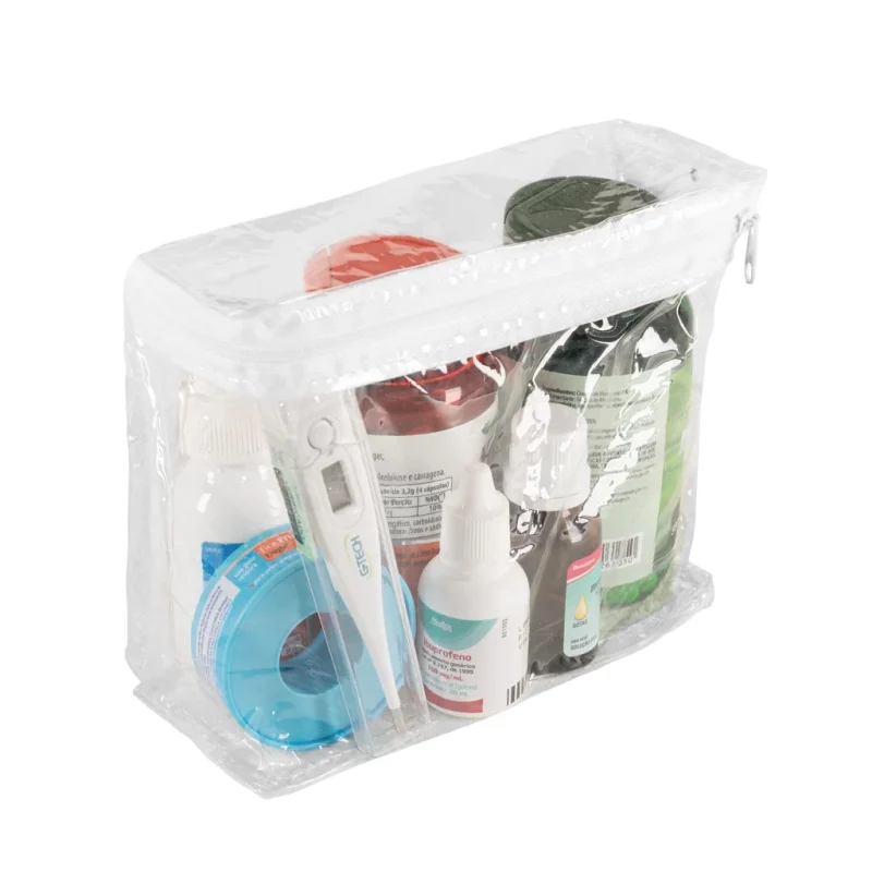 Necessaire Pvc Transparente Multiuso Tam PI M I G