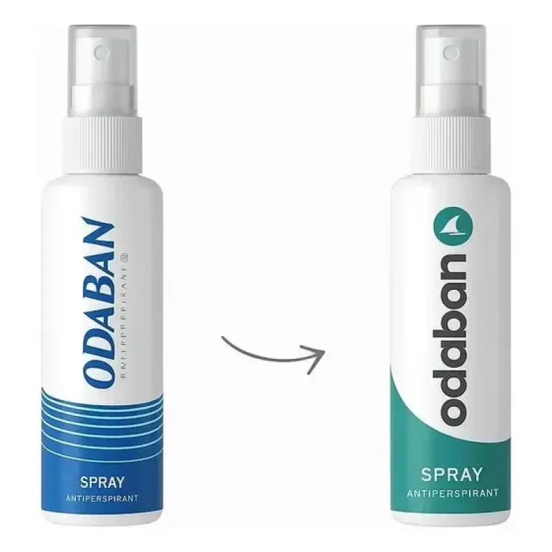Odaban Spray Antitranspirante Sem Cheiro Para Hiperidrose 30ml