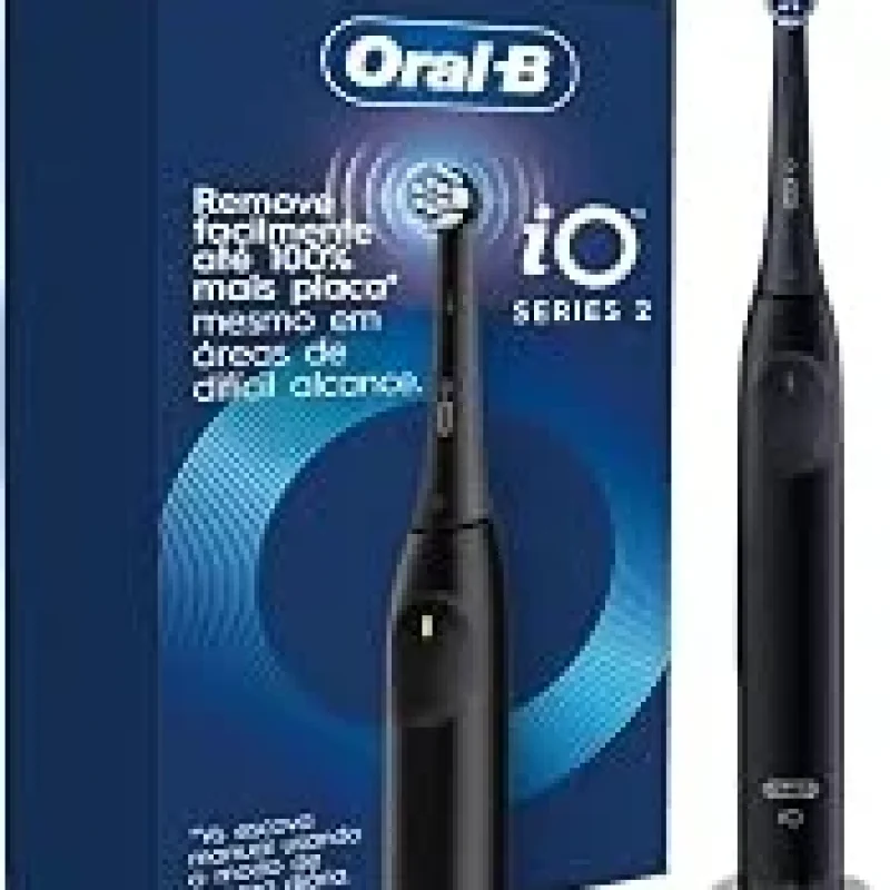 Oral-B Escova de Dente Elétrica iO2, 1 Cabo + 1 Refil +…