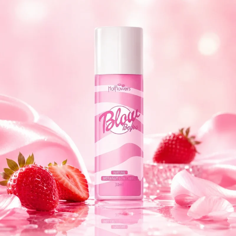 PERFUME FEMININO BLOW GIRL BEIJOS HOT FLOWERS 30ML AROMA DOCE