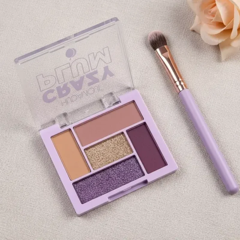 Paleta De Sombras Hudamoji Linha 6 Tons Para Olhos Feminino