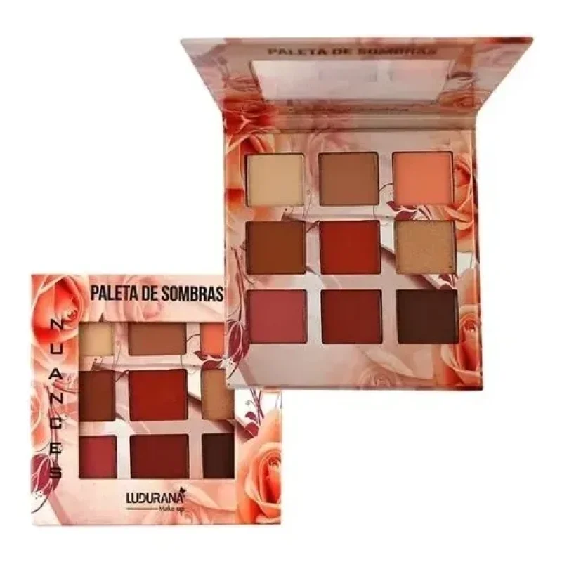 Paleta De Sombras Nuances - Ludurana