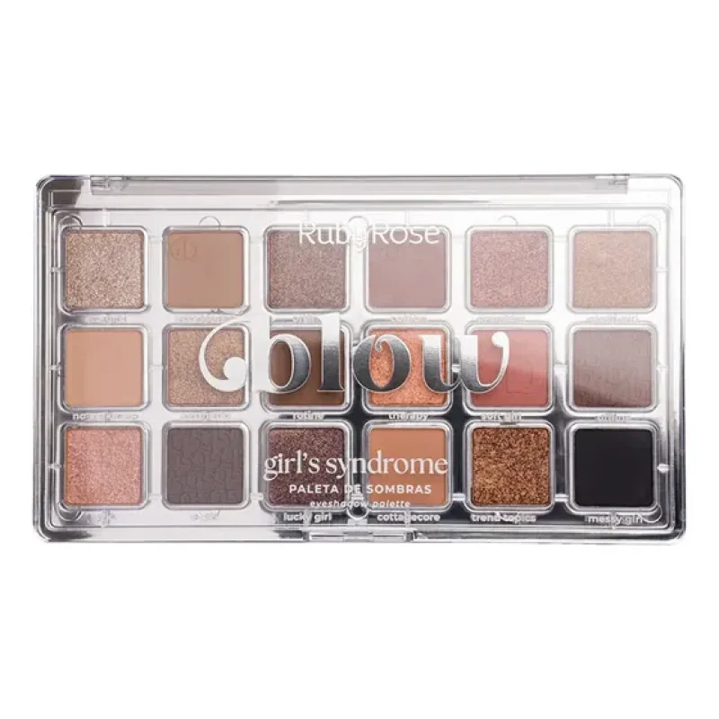 Paleta De Sombras Ruby Rose Blow Girls Syndrome Hbe2206