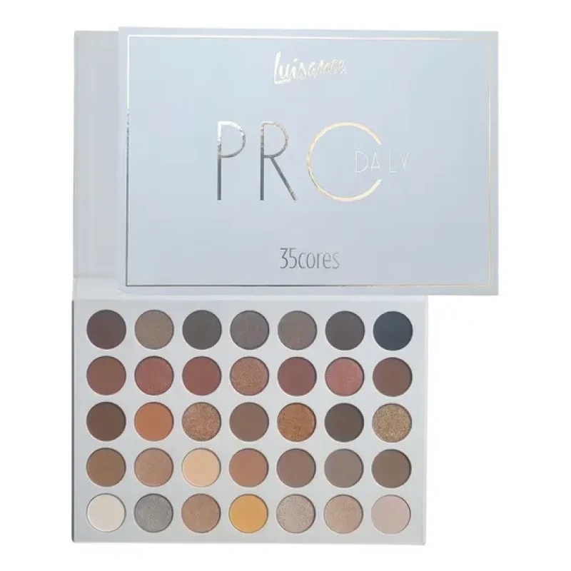 Paleta Sombra Pro Daily 35 Cores Luisance Cor Colorida.