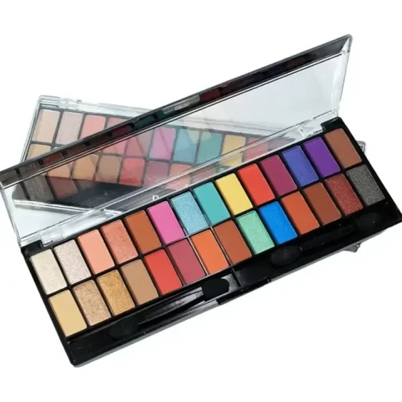 Paleta de Sombras Belle Angel com 28 Cores Foscas