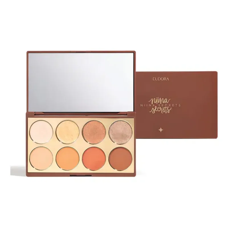 Palette De Sombras Maquiagem Cor Neutra Niina Secrets Eudora