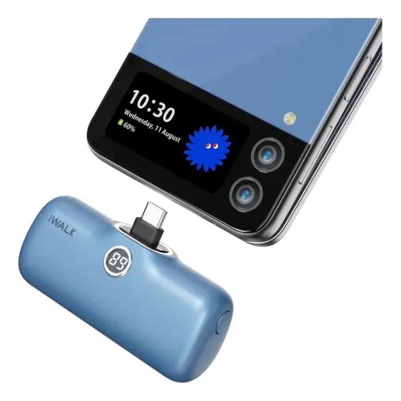 Power Bank Tipo C Iwalk 5000mah Carga Rápida Pd 20w Portátil