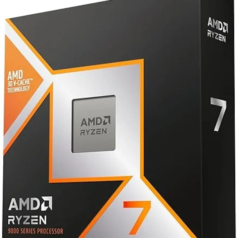Processador AMD Ryzen 7 9800X3D (AM5/ 8 Cores/ 16 T…