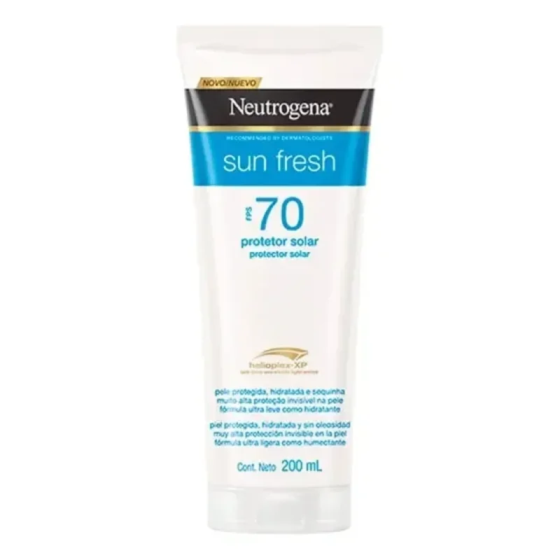 Protetor Solar Corporal Sun Fresh Fps 70 200ml Neutrogena