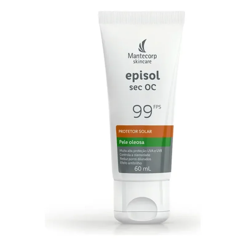 Protetor Solar Facial Fps 99 Episol Sec Oc 60g Mantecorp